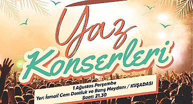 Aydın Büyükşehir Belediyesi Konservatuarı tarafından kentin farklı noktalarında düzenlenen ve geleneksel hale gelen “Yaz Konserleri