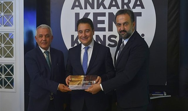 Babacan, Ankara Kent Konseyini ziyaret etti