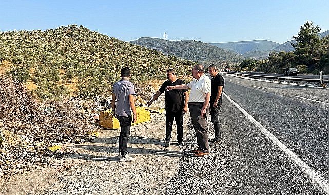 Bafa Gölü Çevresindeki Çöp ve Moloz Kirliliği Belediye'yi Harekete Geçirdi