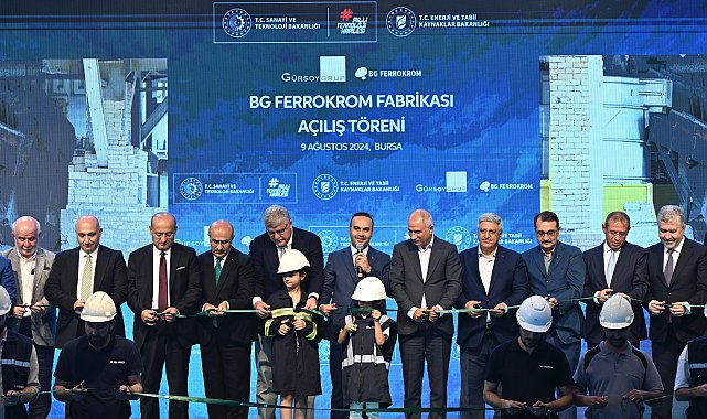 Bakan Kacır, 300 kişiye doğrudan istihdam sağlayacak tesisin açılışını yaptı