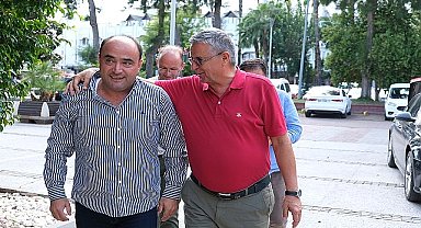 Başkan Akdenizli'den Başkan Topaloğlu'na ziyaret