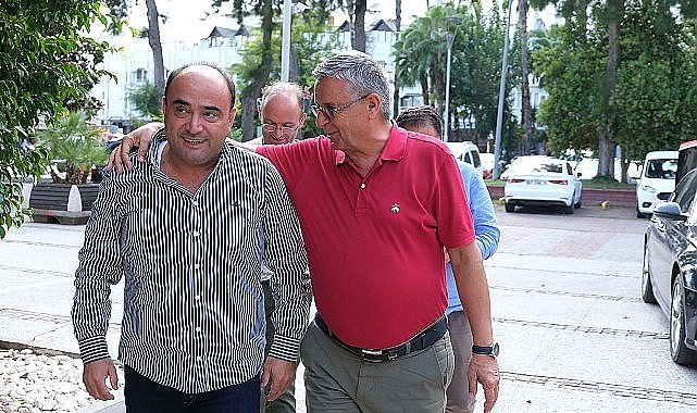 Başkan Akdenizli'den Başkan Topaloğlu'na ziyaret