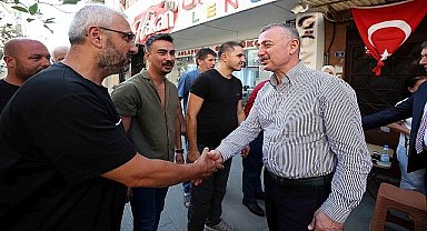 Başkan Büyükakın, Karamürsel'de esnafla buluştu