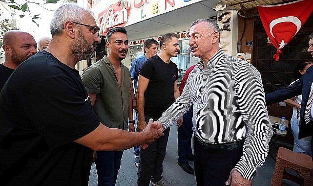 Başkan Büyükakın, Karamürsel'de esnafla buluştu