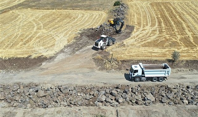 Başkan Büyükkılıç: 22 kilometrelik grup yolda 120 milyon TL'lik çalışma yapıyoruz