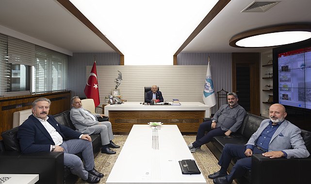 Başkan Büyükkılıç, mevkidaşlarıyla görüştü