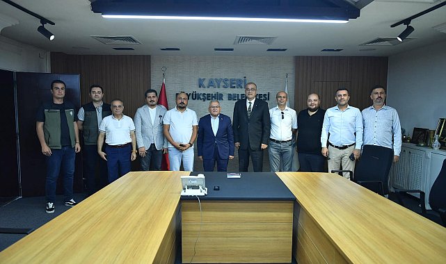 Başkan Büyükkılıç, Oda Başkanları ve yönetimleriyle görüştü