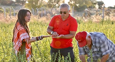 Başkan Denizli: “Bu hasat, alın teri ile yurttaşlarımıza doğru besinleri ulaştırmanın en büyük göstergesi