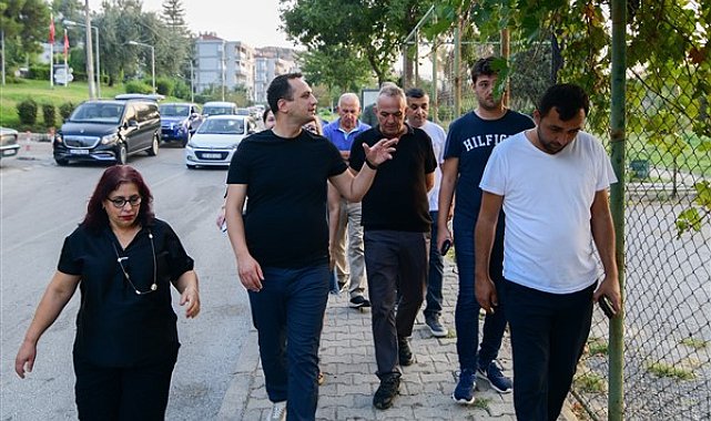 Başkan Ekşi, Evka-3 Mahallesi'ni ziyaret etti