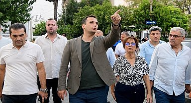 Başkan Eşki güneşi Erzene Mahallesi'nde karşıladı