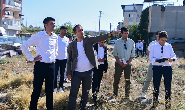 Başkan Eşki ve İZSU Genel Müdürü Erdoğan’dan inceleme turu