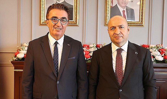 Başkan Mutlu'dan yeni Kaymakam Çiftçi'ye ziyaret