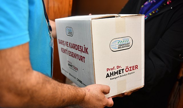 Başkan Özer’den Esenyurt’ta yardım seferberliği