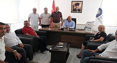 Başkan Topaloğlu'ndan Minta'ya hayırlı olsun ziyareti