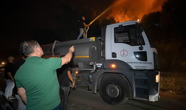 Başkan Tugay: Belediyemizin tüm birimleriyle sahadayız