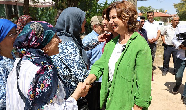 Başkan Ünlüce, Çifteler'de kadınlarla buluştu