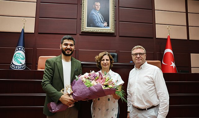 Başkan Ünlüce'yi Eskişehir Gastronomi Festivali Organizasyon Komitesi ziyaret etti