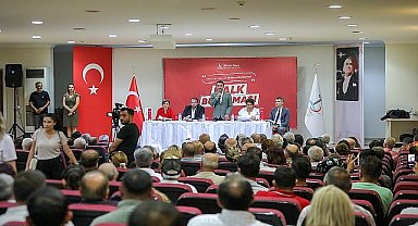 Bayraklı'da 'Halk buluşması' Vatandaş anlattı, Başkan Önal tek tek dinleyerek cevapladı!