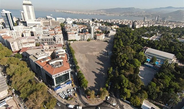 Belediye binasının yapımına karşılık Basmane Çukuru’ndan şartlı feragat