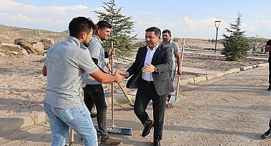 Belediye Ekiplerinden Kahveci Dağı'nda Hummalı Çalışma