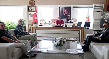 Bıcıoğlu'ndan Başkan Topaloğlu'na ziyaret