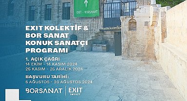 Bor Sanat ve Exit Kolektif'ten Konuk Sanatçı Programına Açık Çağrı!