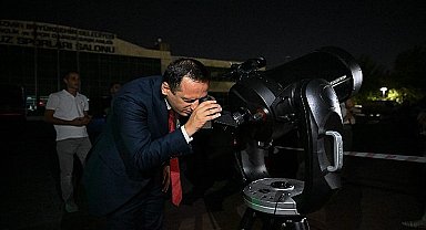 Bornova'da bilim ve gökyüzü buluşması