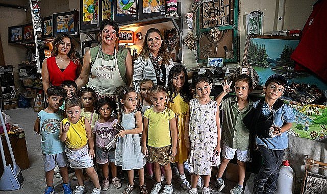 Bornova'da çocuklara çevreci eğitim