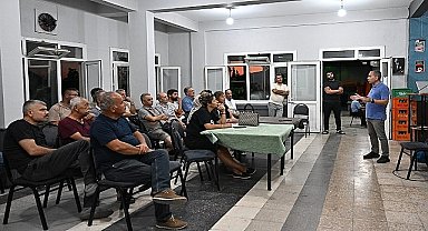 Bornova'da kışlık sebze eğitimi