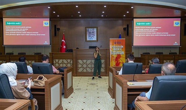 Bursa’da belediye personeline ‘Bağımlılıkla Mücadele’ eğitimi