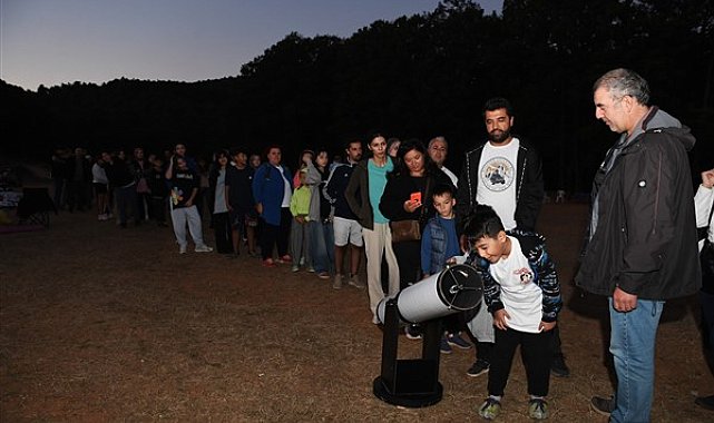 Bursalılar, “Köylerde Bilim Buluşması” etkinliğinde perseid meteor yağmuru gözlemi yaptı