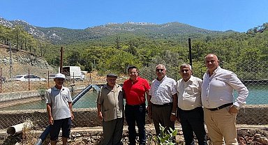 Büyükşehir'den Mavikentli çiftçilere sulama desteği