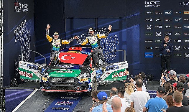 Castrol Ford Team Türkiye, Dünya Ralli Şampiyonası'nın Finlandiya ayağında Türk bayrağını podyumda dalgalandırdı