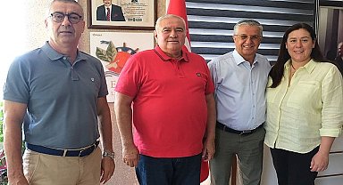 Çetin'den Başkan Topaloğlu'na ziyaret