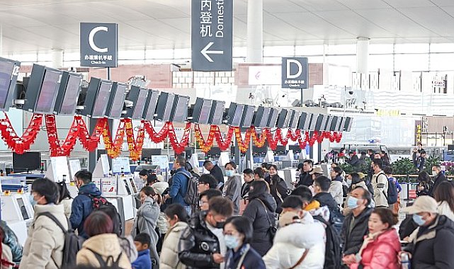 Çin'de uçakla taşınan yolcu sayısının 700 milyona ulaşması bekleniyor