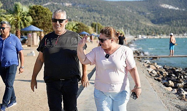 Didim Belediye Başkanı Hatice Gençay, ilçemizin göz bebeği olan Akbük Mahallesinde vatandaşlarla bir araya geldi