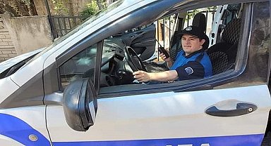 Down Sendromlu Mustafa'nın Zabıta Olma Hayali Gerçek Oldu