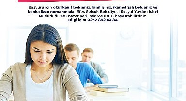 Efes Selçuk Belediyesi'nden Yeni Üniversiteli Gençlere destek: İlk Harçlıklarınız Bizden!