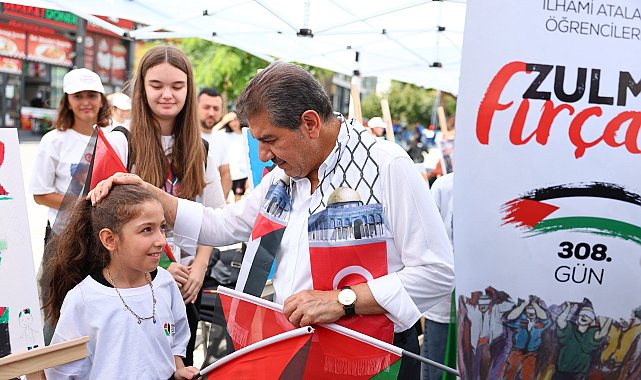 Esenler'de “Zulmü Fırçala 308. Gün” etkinliği düzenlendi