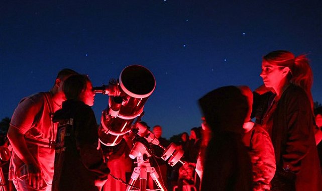 Eskişehir'de Gece Gözlem Etkinliği düzenlendi
