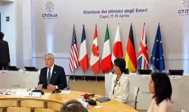 G7 Dışişleri Bakanları Orta Doğu'daki durumla ilgili bir toplantı gerçekleştirdi