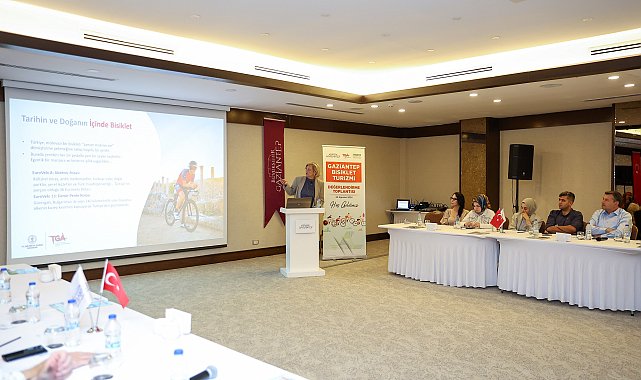 “Gaziantep Bisiklet Turizmi Çalıştayı” yapıldı