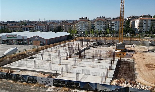 Gaziantep Büyükşehir Belediyesi tarafından Kamil Ocak Spor Salonu inşaatına başlandı
