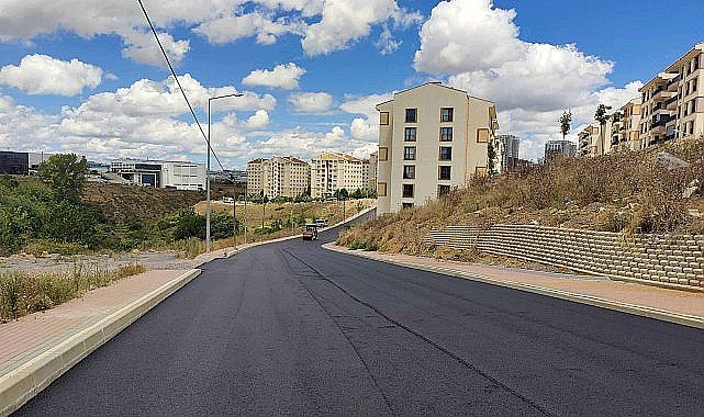 Gebze Kirazpınar TOKİ yolu asfaltlandı