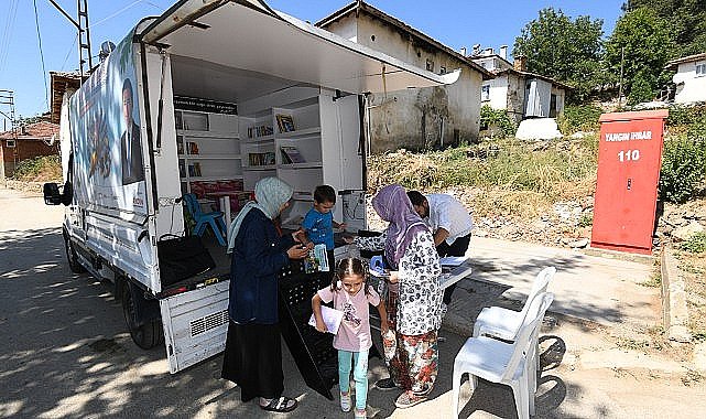 Gezici Kütüphane çok sevildi