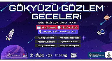 Gökyüzü Gözlem Geceleri başlıyor