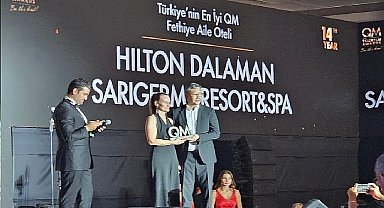 HIlton Dalaman Sarıgerme Resort & Spa, QM TourIsm Awards 2023'te En İyi FETHİYE Aile Oteli Seçildi!