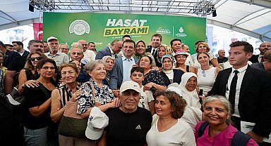 İBB Başkanı Ekrem İmamoğlu, Çatalca'da düzenlenen 'Hasat Bayramı'nda konuştu
