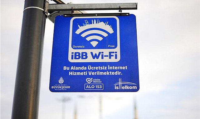 İBB Wi-Fi, İstanbul’un 11 bin 944 noktasında hizmet veriyor