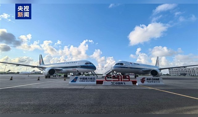 İki C919 uçağı daha teslim edildi